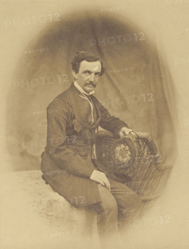 Major Dickens; India; 1858 - 1869; Albumen silver print