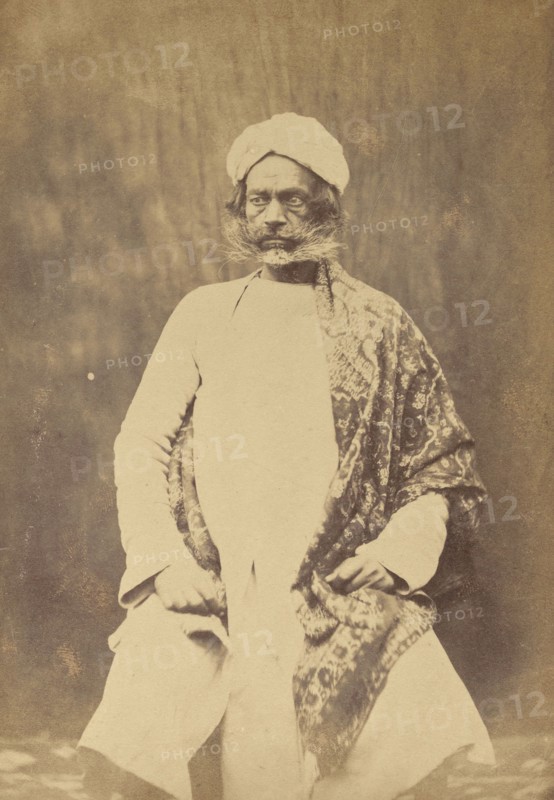 Devee Deen, Brigade; India; 1858 - 1869; Albumen silver print