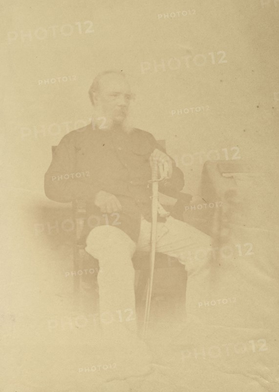 Colonel Wells, C.B; India; 1858 - 1869; Albumen silver print