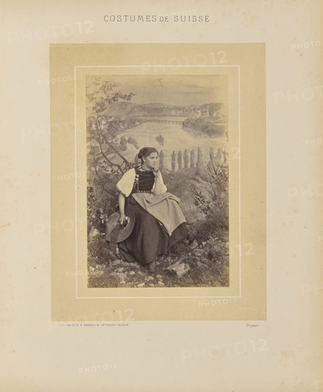 Canton de Schaffhouse; Adolphe Braun, French, 1812 - 1877, Dornach, Haut-Rhin, Alsace, France, Europe; about 1869; Albumen