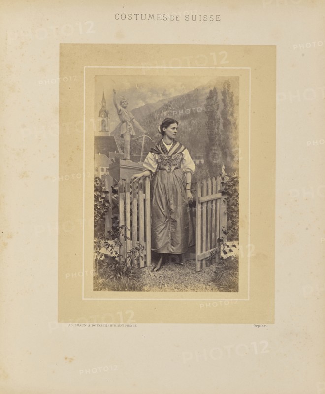 Canton d'Uri; Adolphe Braun, French, 1812 - 1877, Dornach, Haut-Rhin, Alsace, France; about 1869; Albumen silver print