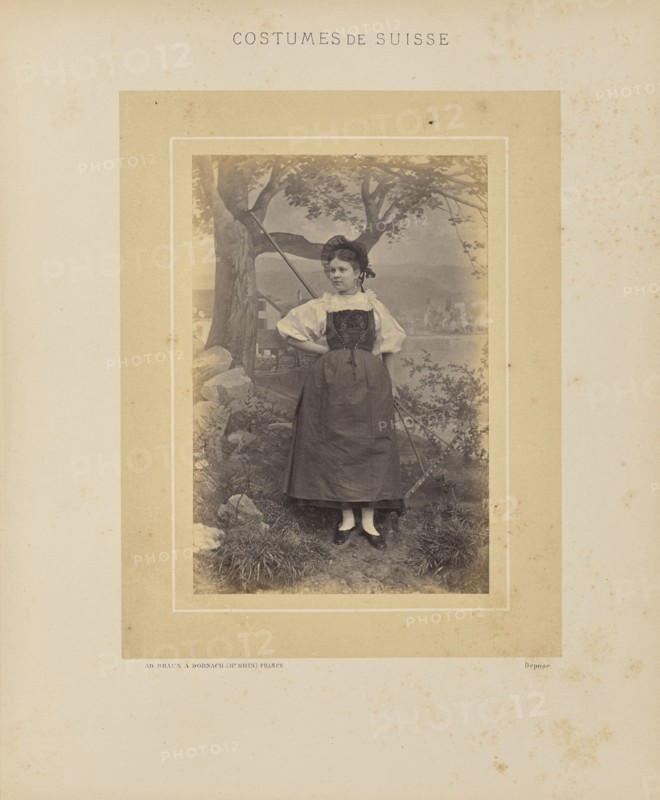 Canton de Zoug; Adolphe Braun, French, 1812 - 1877, Dornach, Haut-Rhin, Alsace, France, Europe; about 1869; Albumen silver