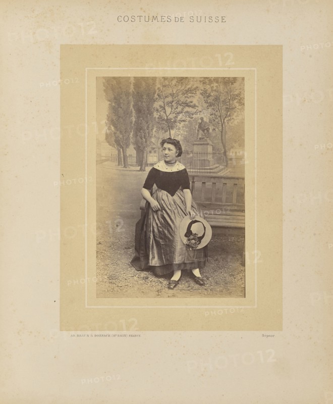 Canton de Genève; Adolphe Braun, French, 1812 - 1877, Dornach, Haut-Rhin, Alsace, France, Europe; about 1869; Albumen silver