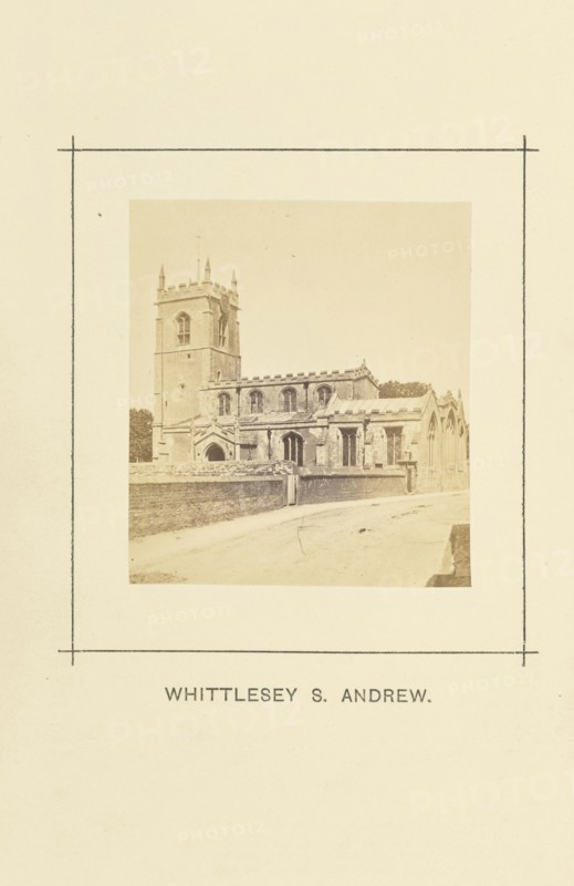 Whittlesey, St. Andrew; William Ball, British, active 1860s - 1870s, London, England; 1868; Albumen silver print