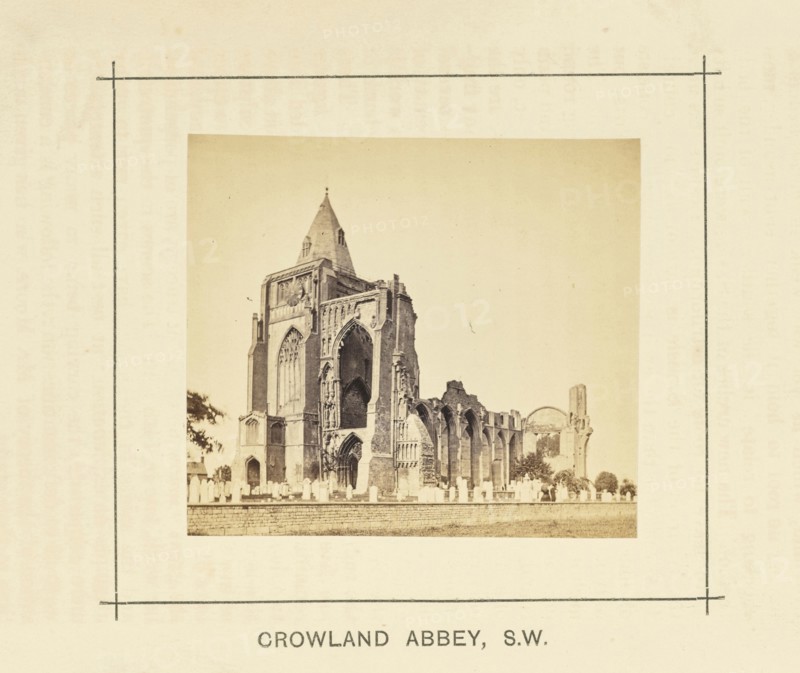Crowland Abbey; William Ball, British, active 1860s - 1870s, London, England; 1868; Albumen silver print