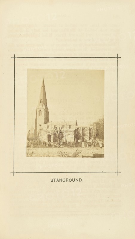 Stanground; William Ball, British, active 1860s - 1870s, London, England; 1868; Albumen silver print