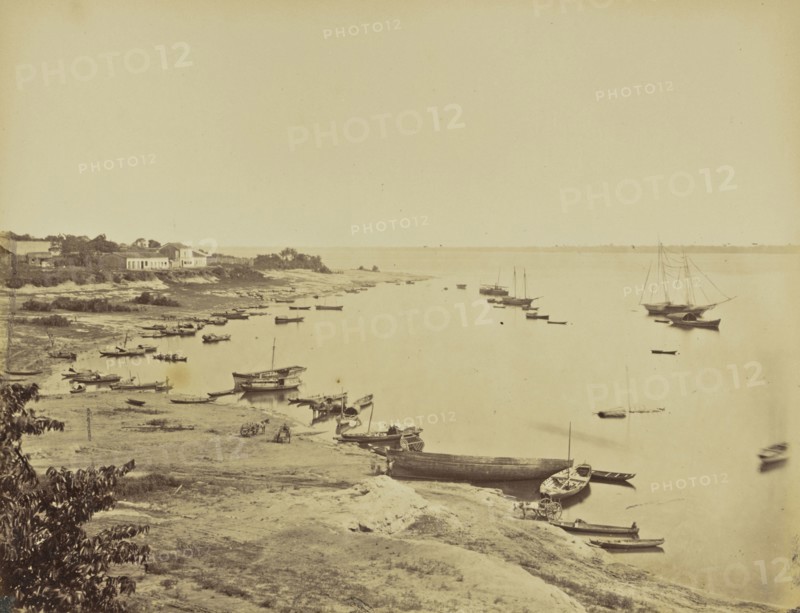 Manáos; Albert Frisch, German, 1840 - 1918, Manaus, Brazil; about 1867; Albumen silver print