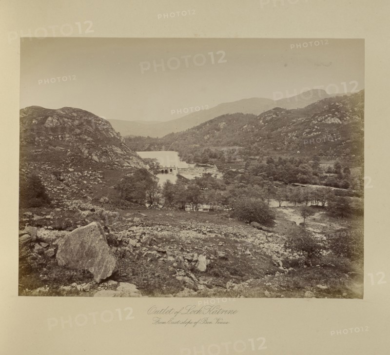 Outlet of Loch Katrine; Thomas Annan, Scottish,1829 - 1887, Glasgow, Scotland; 1877; Albumen silver print