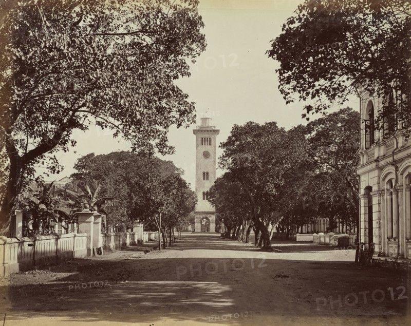 Fort, Colombo; Colombo, Ceylon; 1870s - 1890s; Albumen silver print