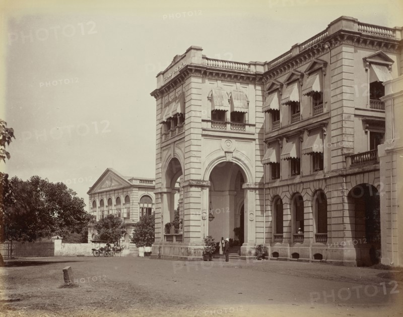 Grand Oriental Hotel, Colombo; Colombo, Sri Lanka; after 1875 - 1890s; Albumen silver print