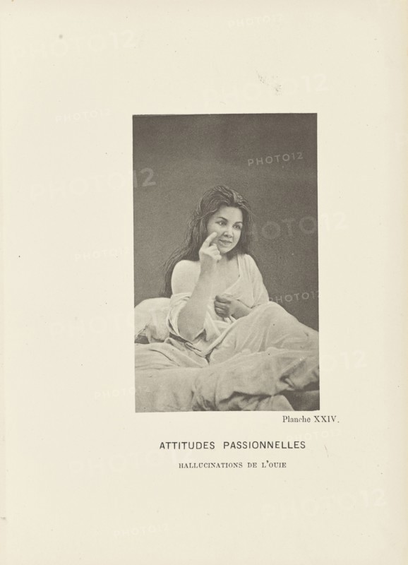 Attitudes Passionnelles Hallucinations de l'Ouie; Paul-Marie-Léon Regnard, French, 1850 - 1927, Paris, France; 1878
