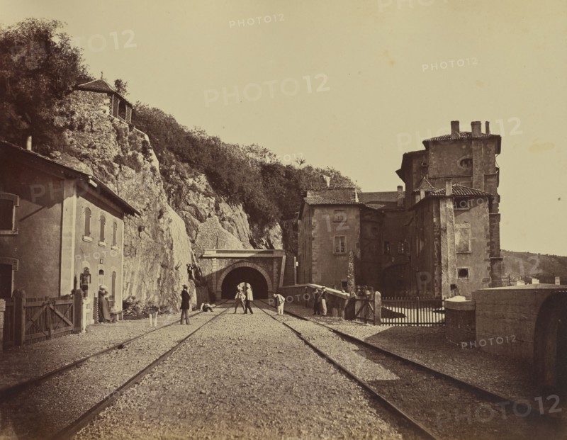 Vienne. Souterrain; Édouard Baldus, French, born Germany, 1813 - 1889, France; about 1861; Albumen silver print