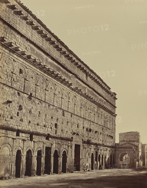 Orange. Théatre Antique; Édouard Baldus, French, born Germany, 1813 - 1889, France; about 1861; Albumen silver print