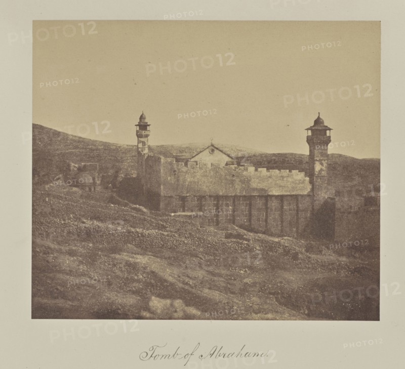 Tomb of Abraham; Reverend George Wilson Bridges, English, born Australia, 1788 - 1863, Jerusalem, Israel, Palestine