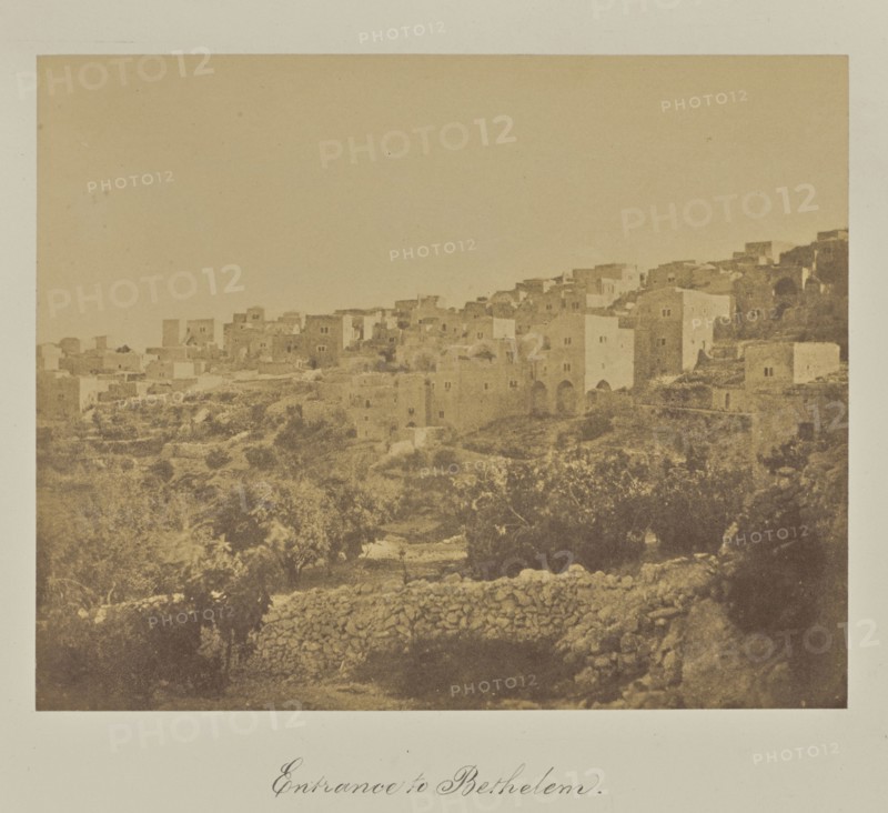 Entrance to Bethelem; Reverend George Wilson Bridges, English, born Australia, 1788 - 1863, Bethlehem, Israel, Palestine