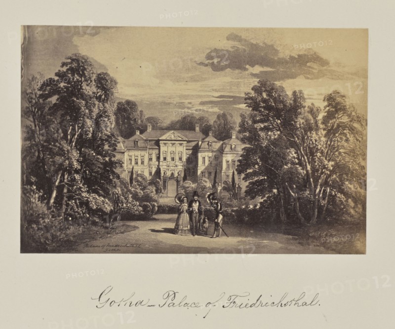 Gotha, Palace of Friedrichsthal; about 1865; Albumen silver print