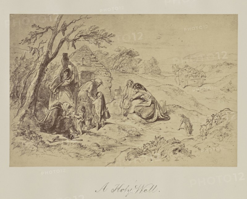 A Holy Well; about 1865; Albumen silver print