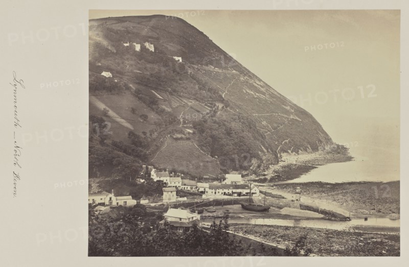 Lynmouth North Devon; Attributed to Francis Bedford, English, 1815,1816 - 1894, or Arthur James Melhuish, English, 1829 - 1895
