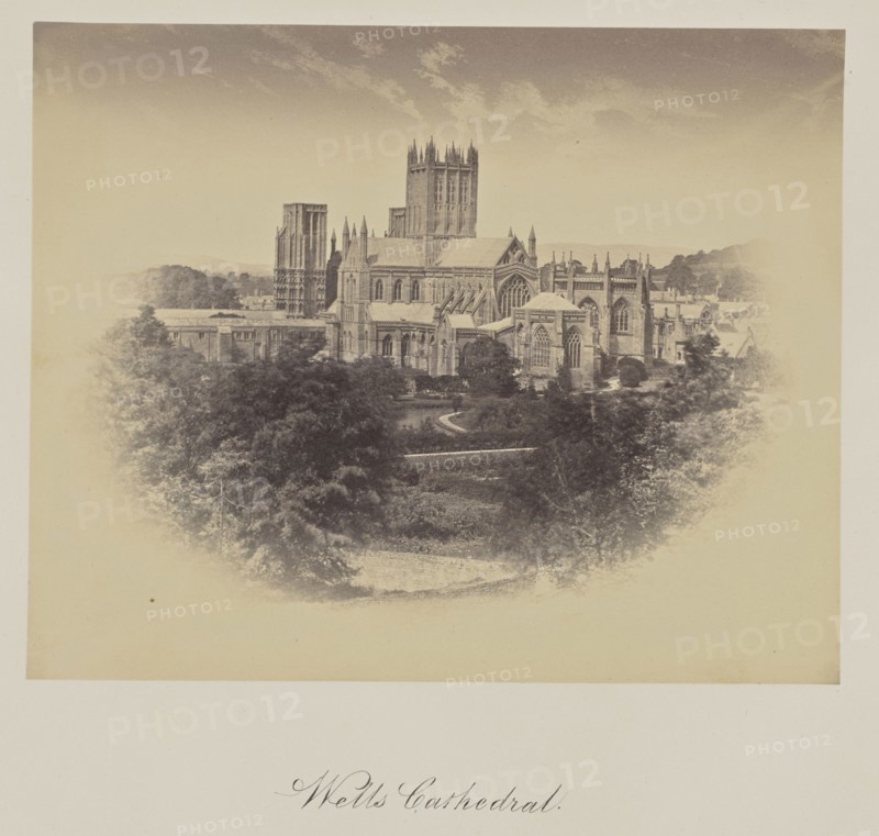 Wells Cathedral; Wells, Great Britain; about 1865; Albumen silver print