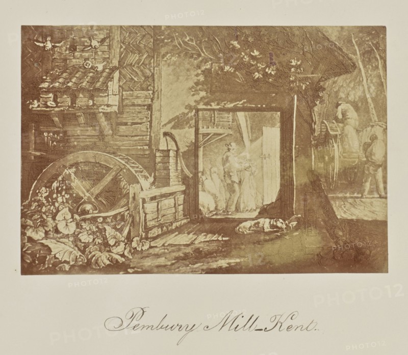 Pembury Mill - Kent; Caroline Bertolacci, British, born 1825, active 1860s - 1890, about 1863; Albumen silver print