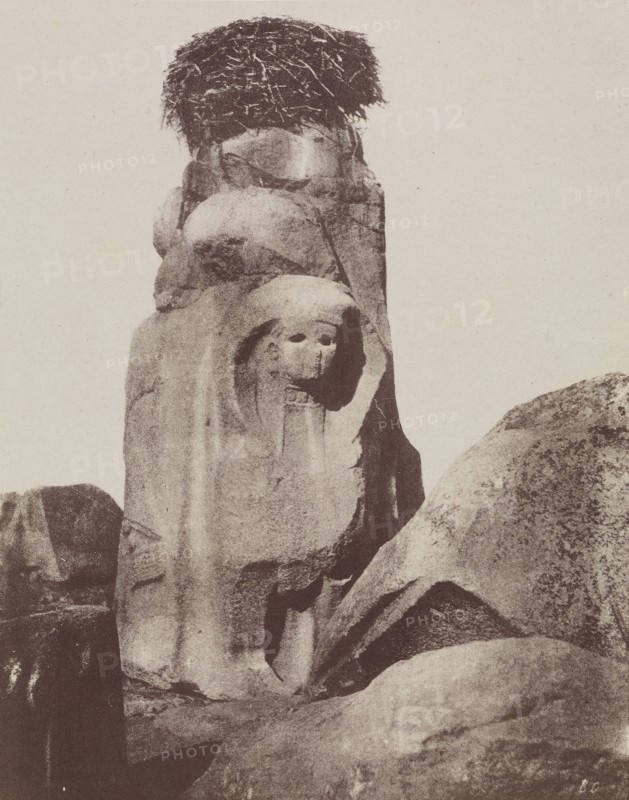 Cappadoce. Euïuk. Un des pieds-droits de la porte du palais; Jules Delbet, French, active 1860s, Rose-Joseph Lemercier French