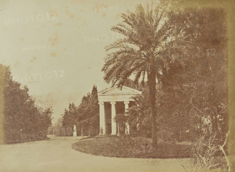 Villa Reale, Naples; Mrs. Jane St. John, British, 1803 - 1882, Naples, Italy; 1856 - 1859; Albumen silver print from a paper