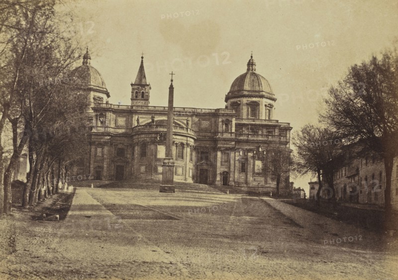 Church of Sta Maria Maggiore, Rome; Mrs. Jane St. John, British, 1803 - 1882, Rome, Italy; 1856 - 1859; Albumen silver print
