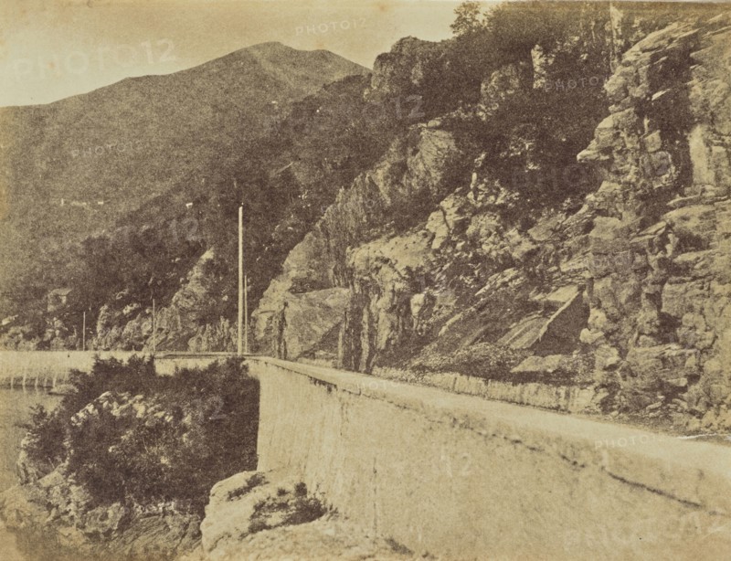 Stelvio Road, Como; Mrs. Jane St. John, British, 1803 - 1882, Como, Italy; 1856 - 1859; Albumen silver print from a paper