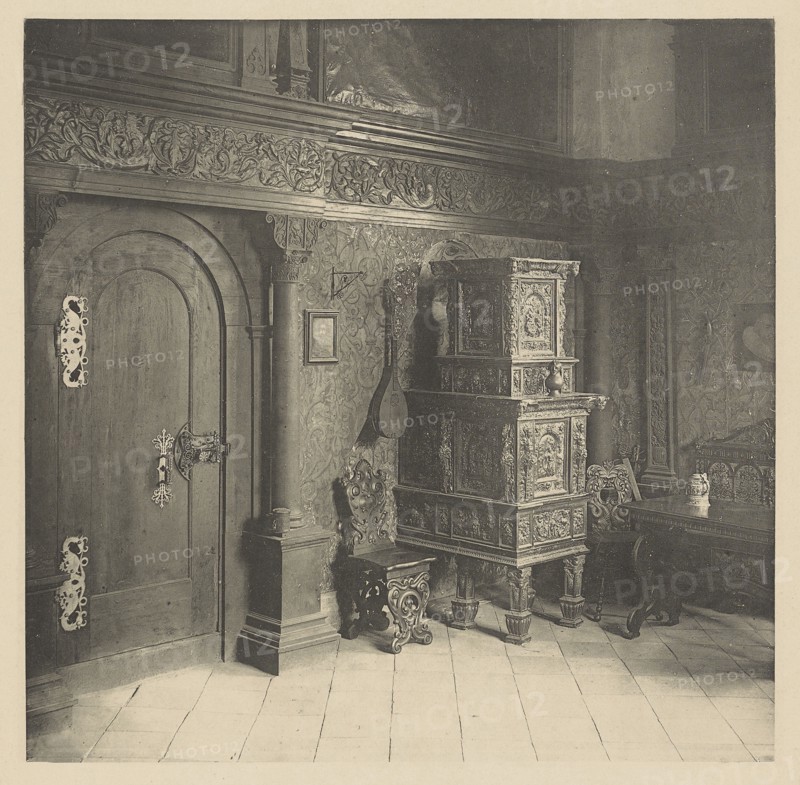 Ecke aus dem Hirschvogelsaal; W. Biede, German, active 1870s - 1880s, Nuremberg, Germany; 1870s - 1880s; Collotype