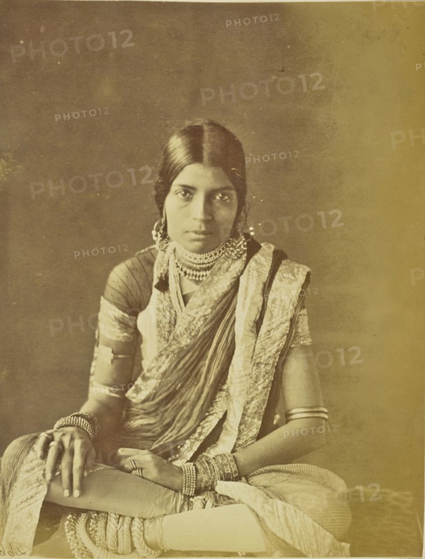 print; Willoughby Wallace Hooper, English, 1837 - 1912, India; about 1870; Albumen silver print