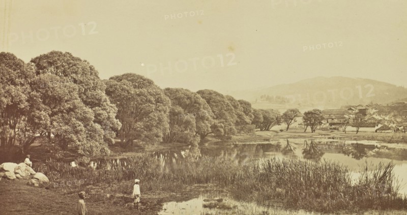 print; Colonel William Willoughby Hooper, British, 1837 - 1912, India; about 1870; Albumen silver print