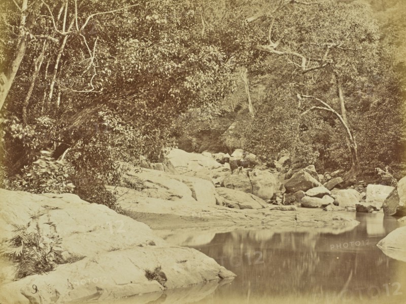 print; Colonel William Willoughby Hooper, British, 1837 - 1912, India; about 1870; Albumen silver print