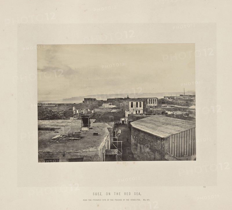 Suez, on the Red Sea; Francis Frith, English, 1822 - 1898, Suez, Egypt; about 1865; Albumen silver print
