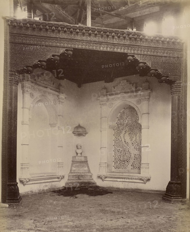 Samaldas College, Lecture Hall, India; 1886 - 1889; Albumen silver print
