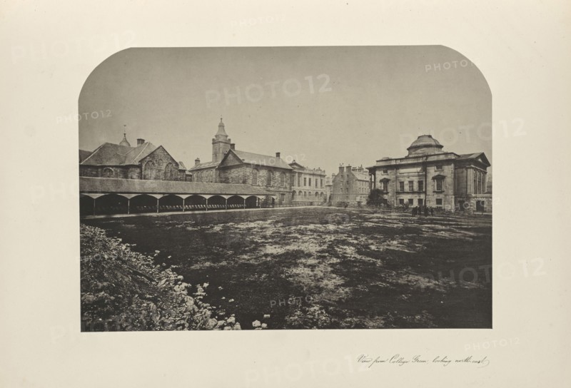 View From College Green, looking North-East; Thomas Annan, Scottish,1829 - 1887, Glasgow, Scotland; 1871; Carbon print