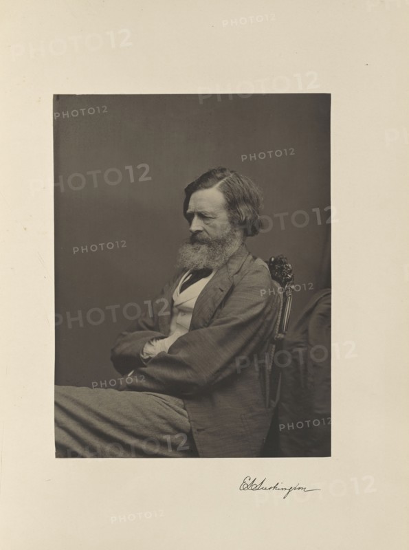 Edmund L. Lushington, M.A., Professor of Greek; Thomas Annan, Scottish,1829 - 1887, Glasgow, Scotland; 1871; Carbon print