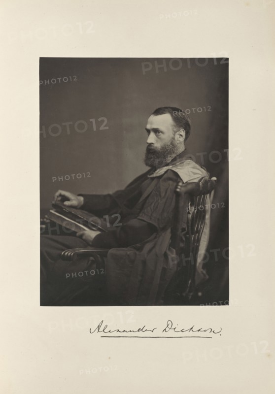Alexander Dickson, M.D., Professor of Botany; Thomas Annan, Scottish,1829 - 1887, Glasgow, Scotland; 1871; Carbon print