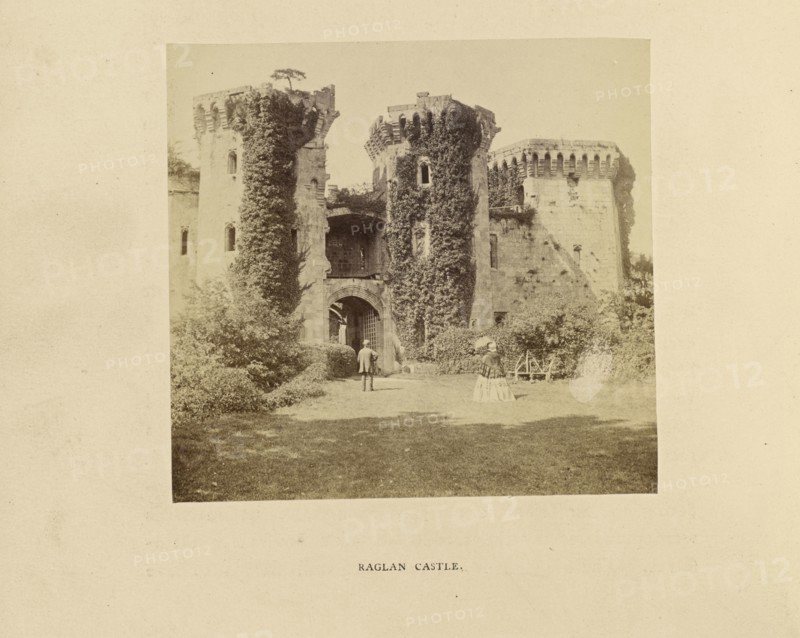 Raglan Castle; Francis Bedford, English, 1815,1816 - 1894, Raglan, Monmouthshire, Wales; 1862; Albumen silver print