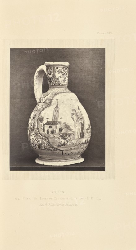 Ewer; William Chaffers, British, active 1870s, London, England; 1871; Woodburytype; 11.6 × 9.2 cm, 4 9,16 × 3 5,8 in