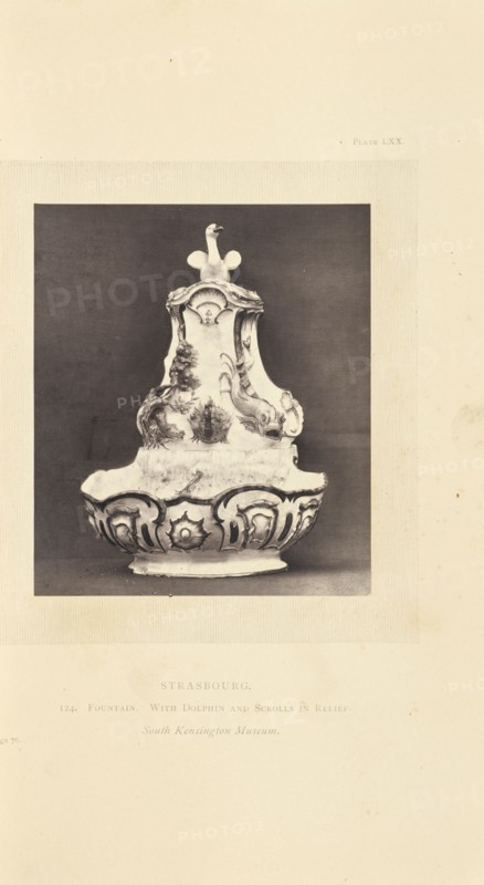 Fountain; William Chaffers, British, active 1870s, London, England; 1871; Woodburytype; 10.5 × 9.1 cm, 4 1,8 × 3 9,16 in