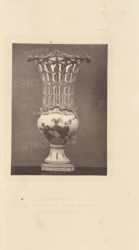 Vase; William Chaffers, English, 1811 - 1892, London, England, Europe; 1871; Woodburytype; 12.2 x 8.9 cm, 4 13,16 x 3 1,2 in