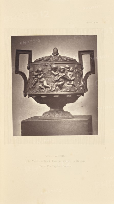 Vase; William Chaffers, English, 1811 - 1892, London, England, Europe; 1871; Woodburytype; 11.4 x 9.8 cm, 4 1,2 x 3 7,8 in