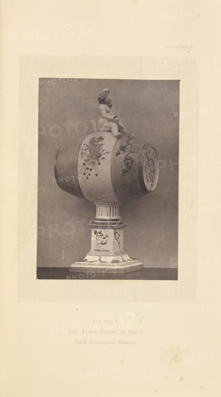 Punch barrel; William Chaffers, English, 1811 - 1892, London, England, Europe; 1871; Woodburytype; 11.8 x 8.2 cm, 4 5,8 x 3 1,4