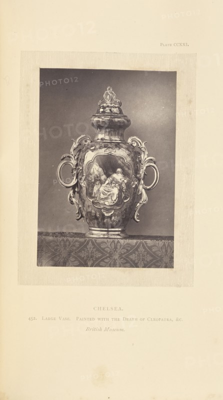 Large vase; William Chaffers, English, 1811 - 1892, London, England, Europe; 1871; Woodburytype; 11.5 x 7.9 cm