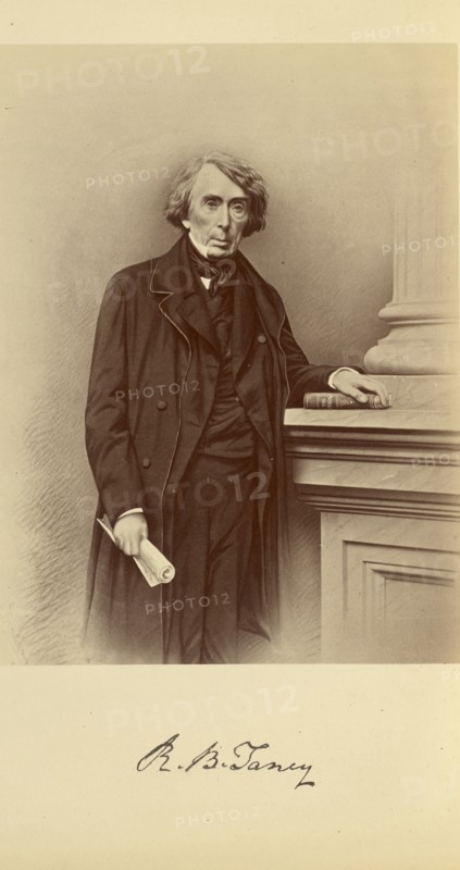 Roger Brooke Taney; Bendann Brothers, American, active 1850s - 1873, Baltimore, Maryland, United States; 1871; Albumen silver
