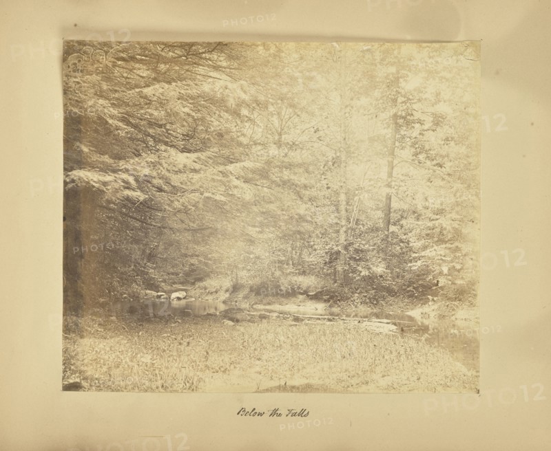 Below the Falls; Possibly Alfred Booth, English, 1834 - 1914, and Thomas E. Jevons American, born England, 1841 - 1919)
