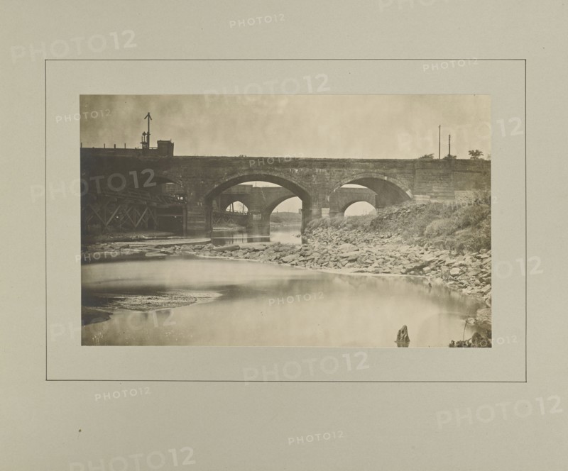 Barton - Brindley's Aqueduct; G. Herbert & Horace C. Bayley; Manchester, England; negative June 1889; print 1894; Gelatin silver
