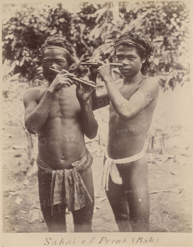 Sahai of Perak, Male, Unknown maker; 1870s - 1880s; Albumen silver print