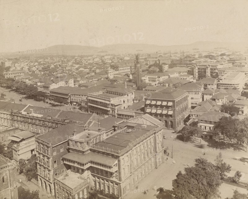 Bombay; Unknown maker; Bombay, India; 1870s - 1880s; Albumen silver print