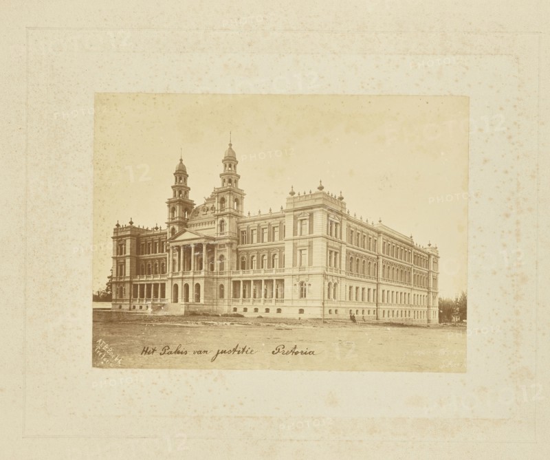 Het Paleis van justitie, Pretoria; Jan van Hoepen, Dutch, 1856 - 1922, Pretoria, Gauteng, South Africa, Africa; 1899 - 1901